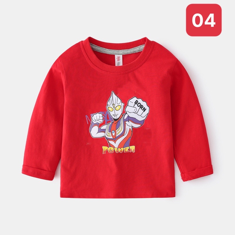 HA795 - COMBO ÁO COTTON THU ĐÔNG BÉ TRAI BÉ GÁI