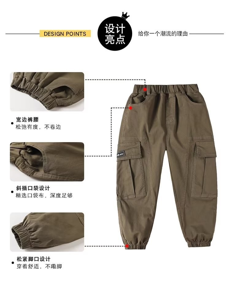 HH999 - QUẦN KAKI BO GẤU BÉ TRAI