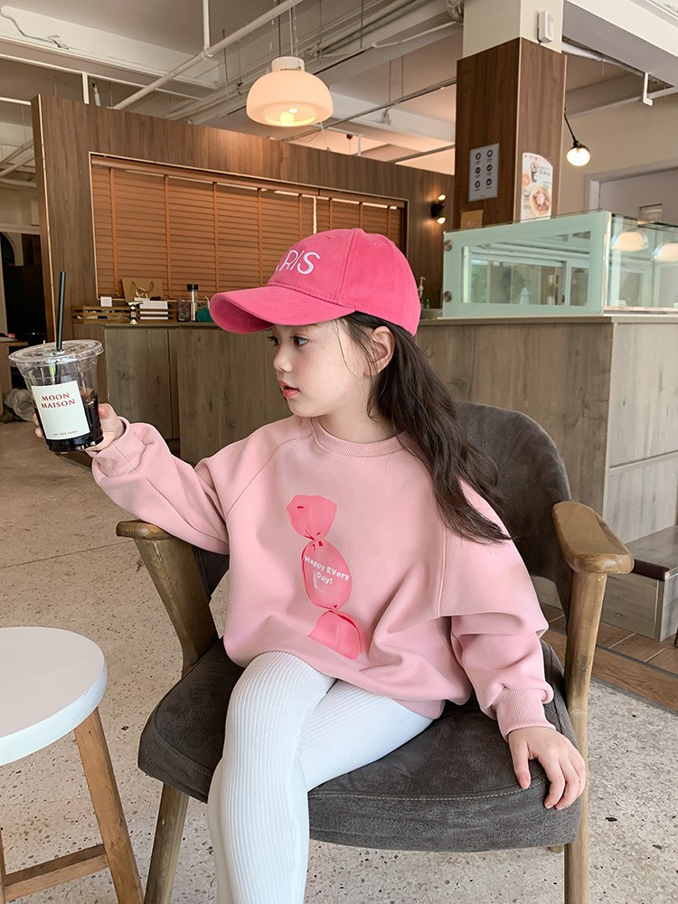 HH1095 - ÁO NỈ BÉ GÁI HÃNG AMBB KIDS