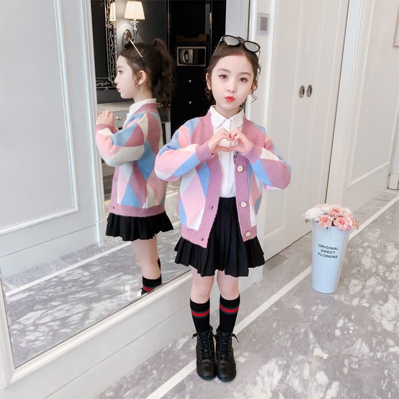 HH1393 - ❤️ CARDIGAN BÉ GÁI