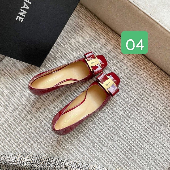 HA1491 - GIÀY CAO GÓT MŨI VUÔNG NỮ