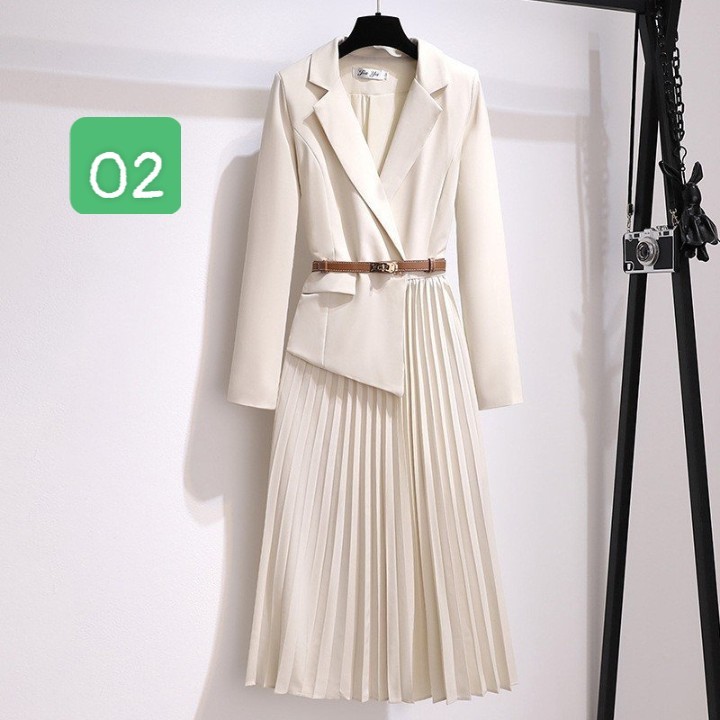 HA1596 - VÁY VEST XẾP LY KÈM BALET