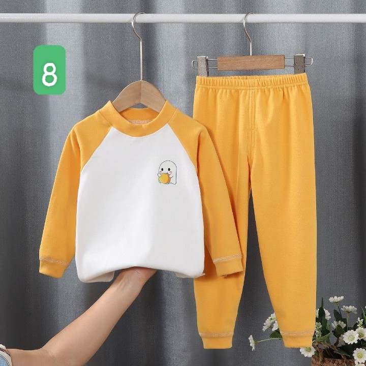 HA1592 - BỘ NỈ MẶC NHÀ CHO BÉ