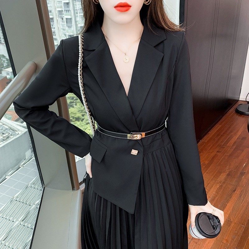 HA1596 - VÁY VEST XẾP LY KÈM BALET