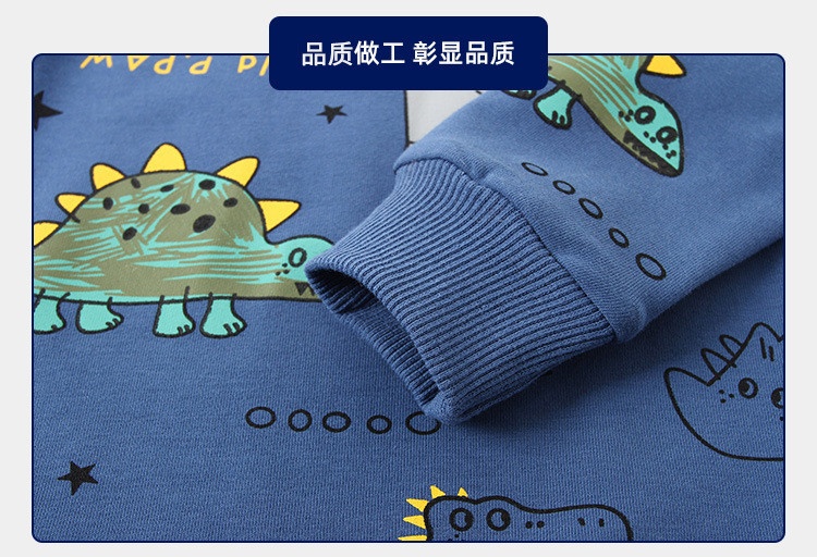 HH1694 - BỘ MẶC NỈ KHỦNG LONG CHÍNH HÃNG WELLKIDS