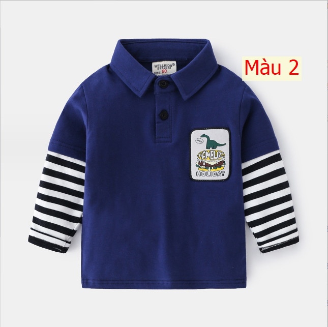 HH1691 - ÁO POLO CHÍNH HÃNG WELLKIDS