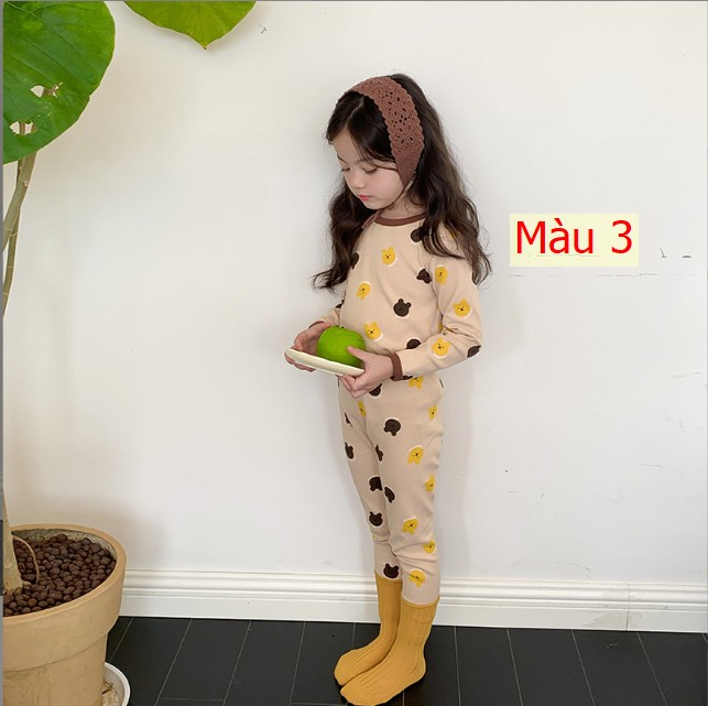 HH1893 - ❤️ BỘ MẶC NHÀ BÉ TRAI - BÉ GÁI CHÍNH HÃNG AMBB