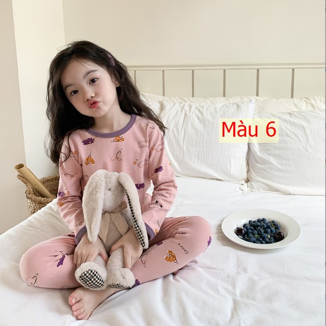 HH1893 - ❤️ BỘ MẶC NHÀ BÉ TRAI - BÉ GÁI CHÍNH HÃNG AMBB