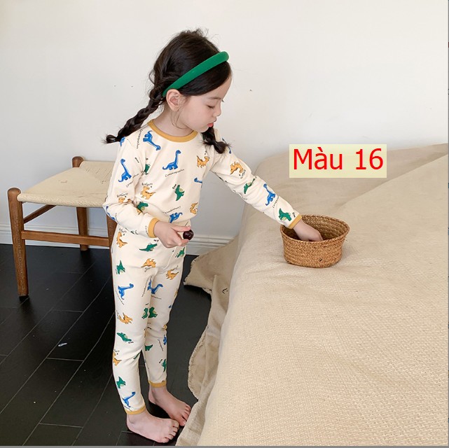 HH1893 - ❤️ BỘ MẶC NHÀ BÉ TRAI - BÉ GÁI CHÍNH HÃNG AMBB