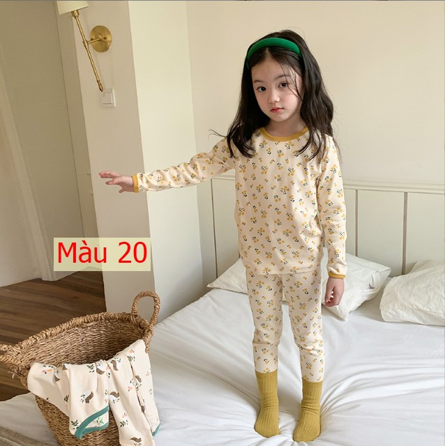 HH1893 - ❤️ BỘ MẶC NHÀ BÉ TRAI - BÉ GÁI CHÍNH HÃNG AMBB
