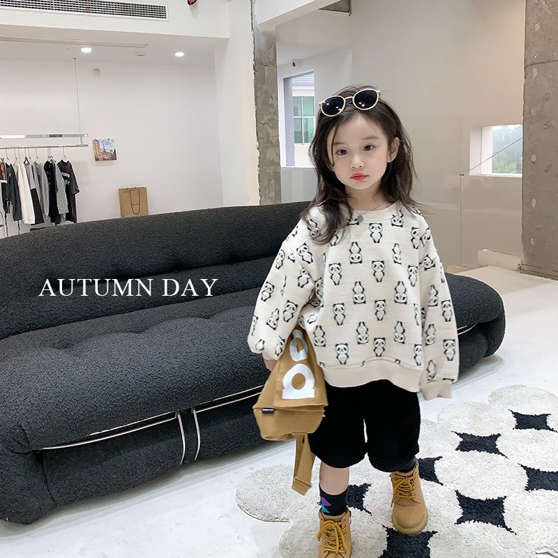 HH2097 - ÁO GẤU TRÚC BÉ GÁI CHÍNH HÃNG AMBB