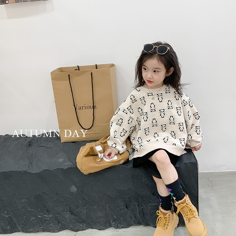 HH2097 - ÁO GẤU TRÚC BÉ GÁI CHÍNH HÃNG AMBB