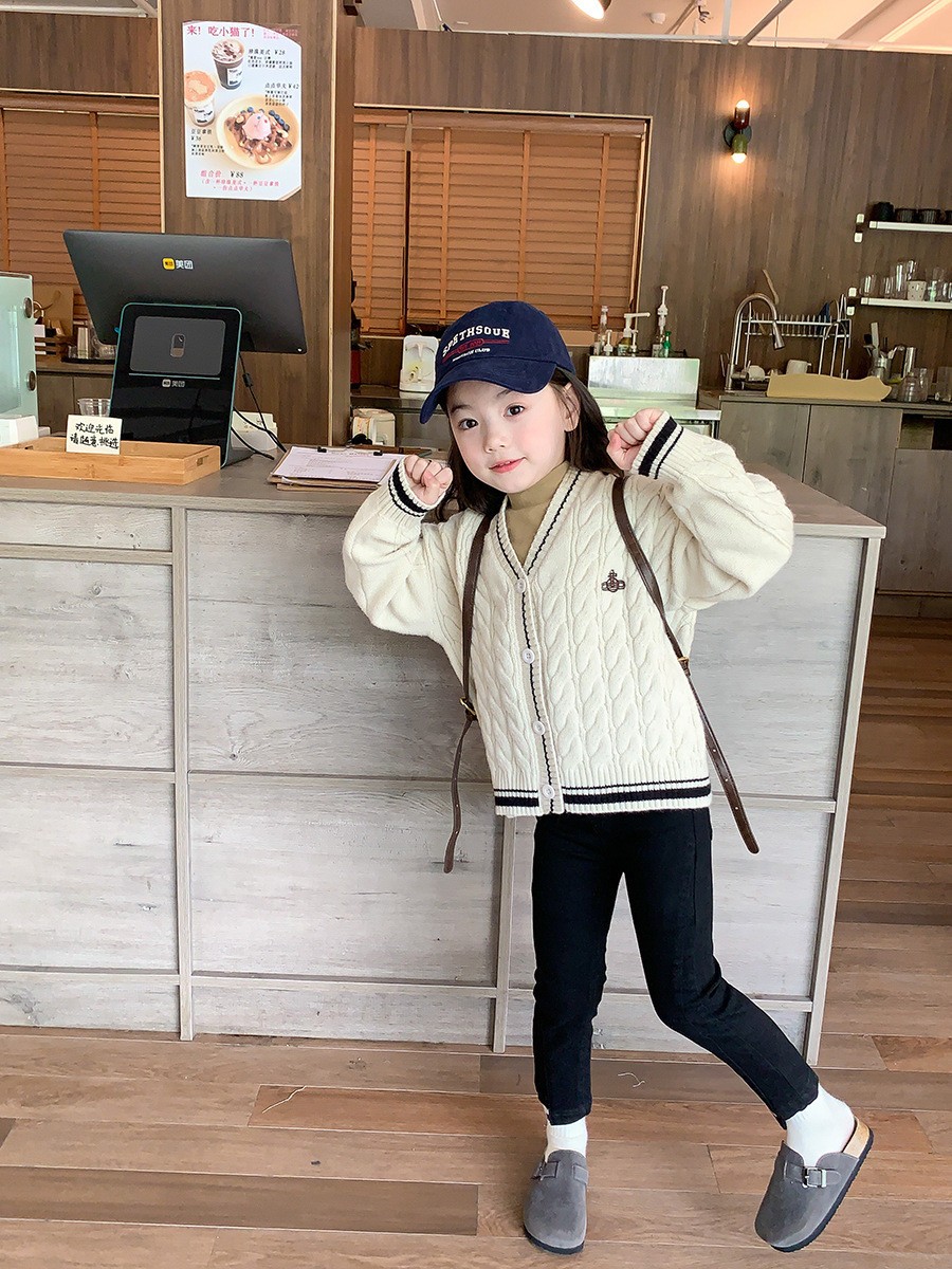 HH2096 - CARDIGAN BÉ GÁI CHÍNH HÃNG AMBB