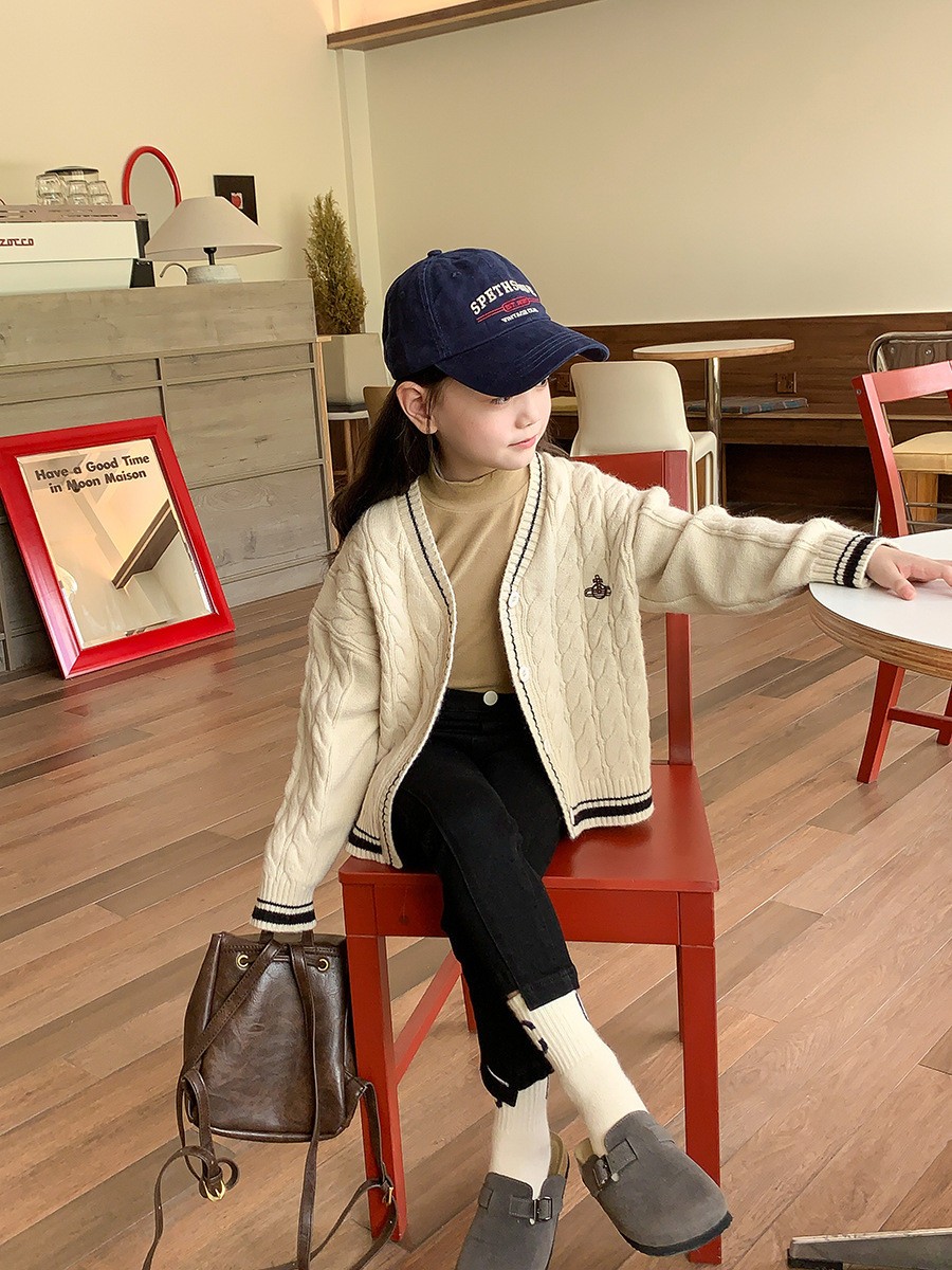 HH2096 - CARDIGAN BÉ GÁI CHÍNH HÃNG AMBB