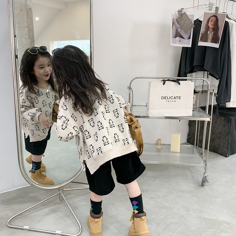 HH2097 - ÁO GẤU TRÚC BÉ GÁI CHÍNH HÃNG AMBB