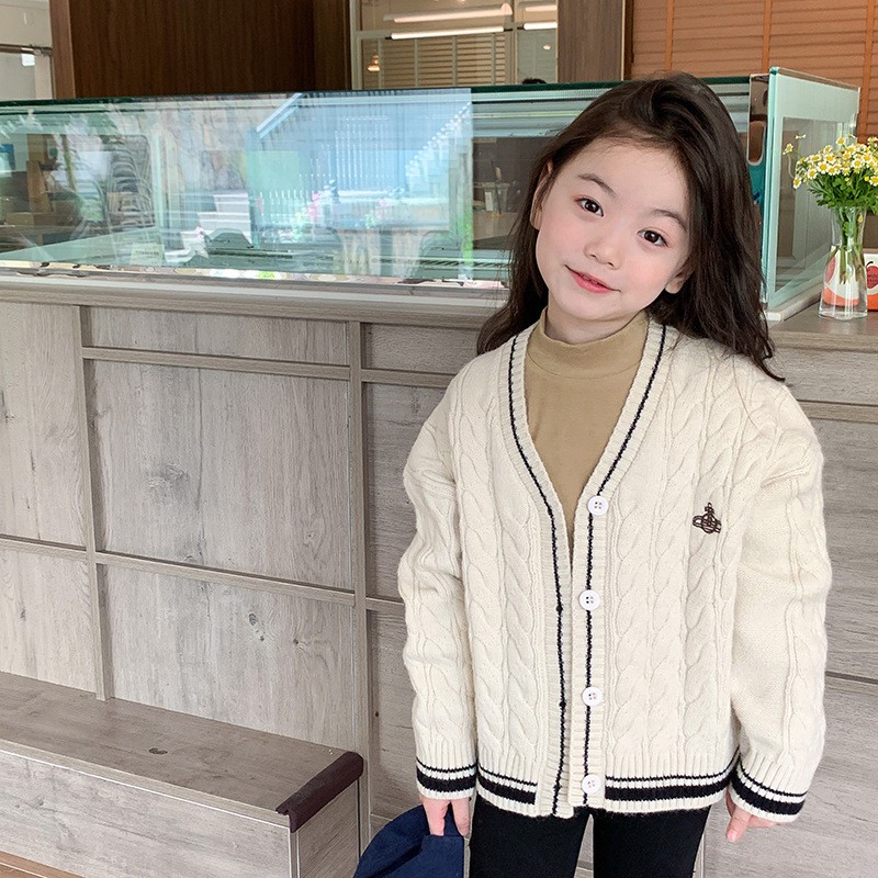 HH2096 - CARDIGAN BÉ GÁI CHÍNH HÃNG AMBB