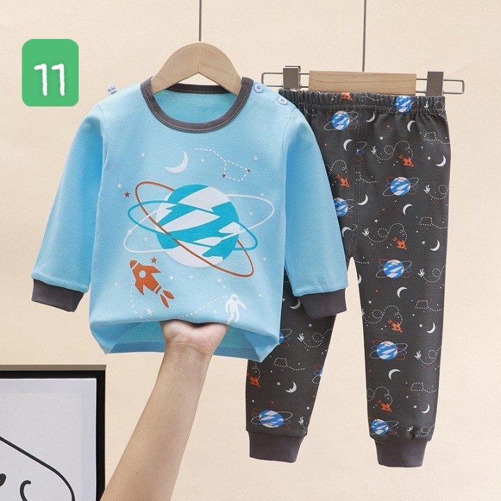 HA2096 - BỘ COTTON MẶC NHÀ DÀI TAY