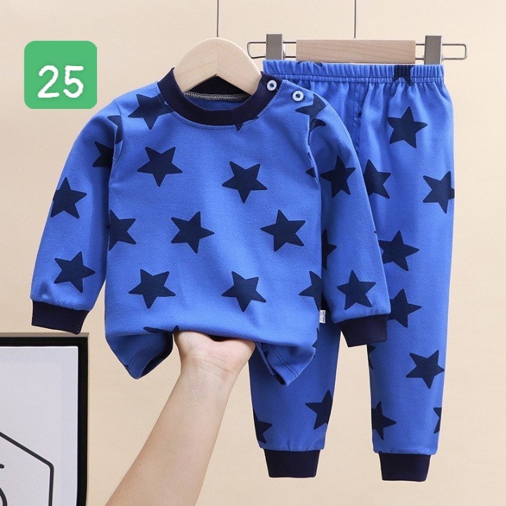 HA2096 - BỘ COTTON MẶC NHÀ DÀI TAY