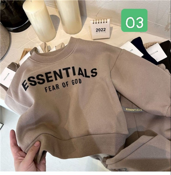 HA2292 - BỘ NỈ LÔNG CỪU ESSENTIALS