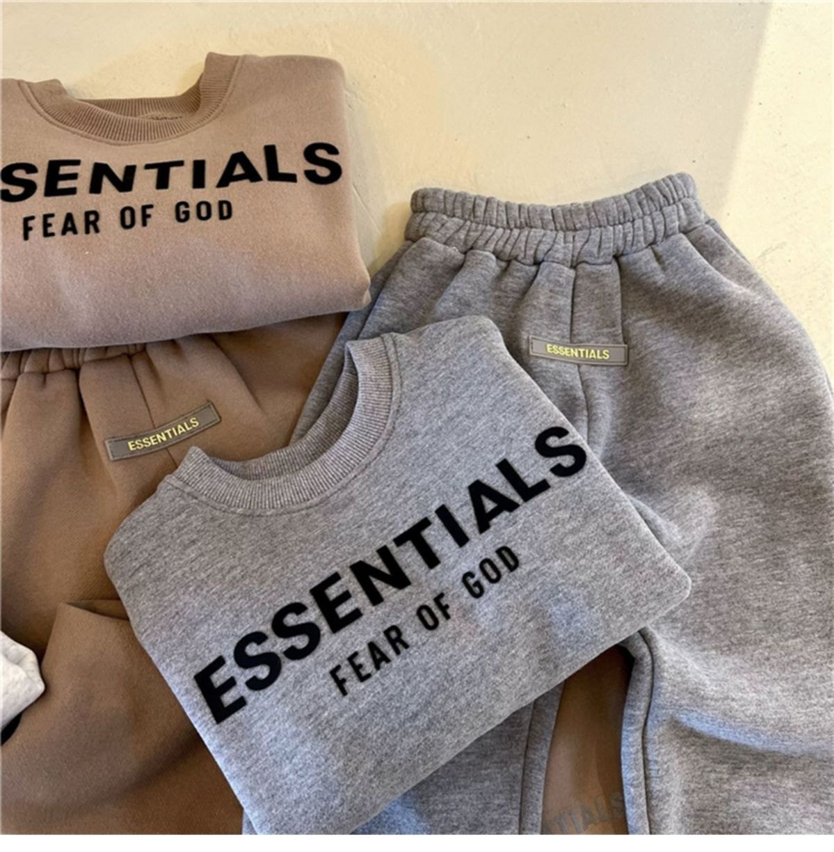 HA2292 - BỘ NỈ LÔNG CỪU ESSENTIALS