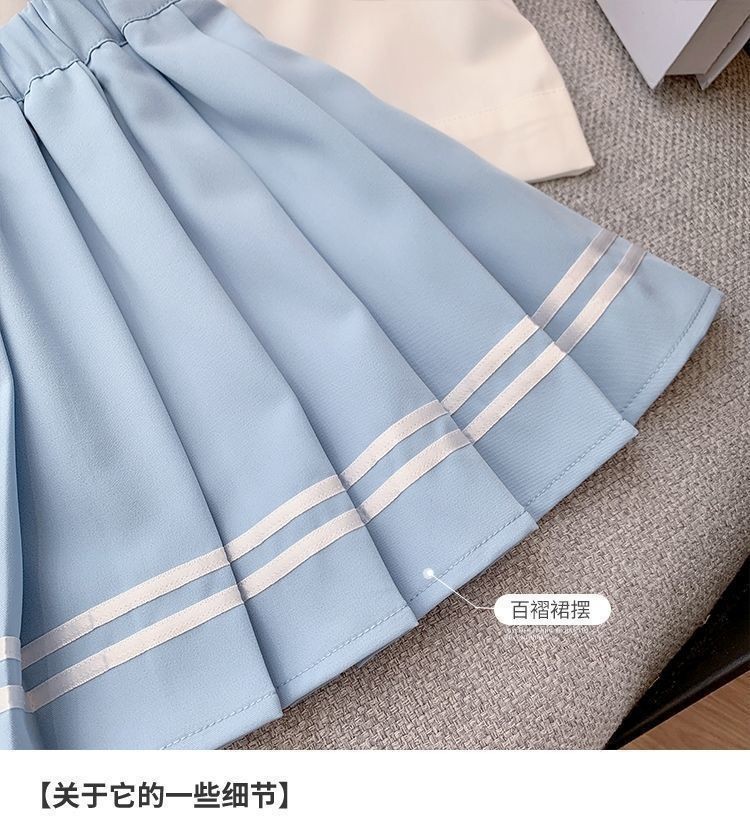 HH2492 - ‼ VÁY VIỀN CỔ BÉ GÁI