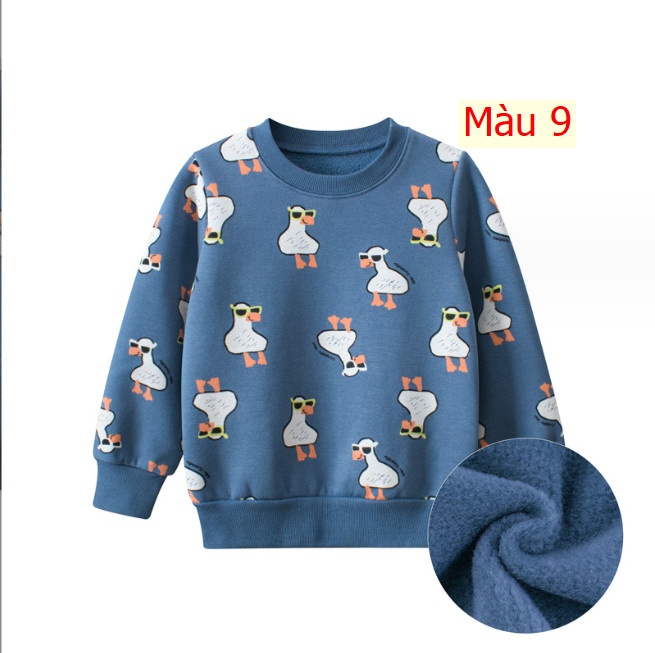 HH2593 - ‼ ❌ÁO HOODIE LÓT NỈ LÔNG TRẺ EM CHÍNH HÃNG 27KIDS