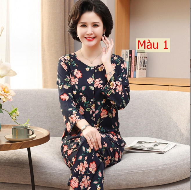 HH2594 - ‼ ❌BỘ LANH DÀI TAY TRUNG NIÊN
