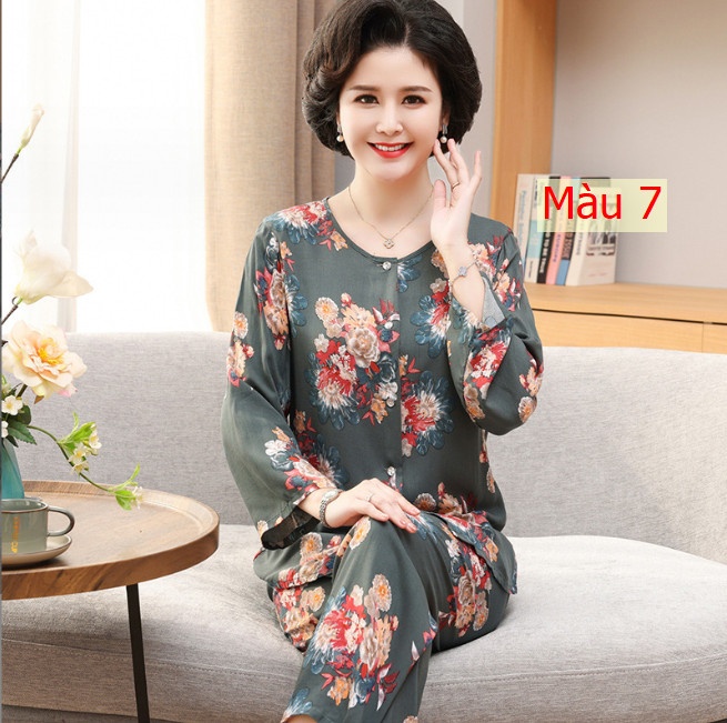 HH2594 - ‼ ❌BỘ LANH DÀI TAY TRUNG NIÊN