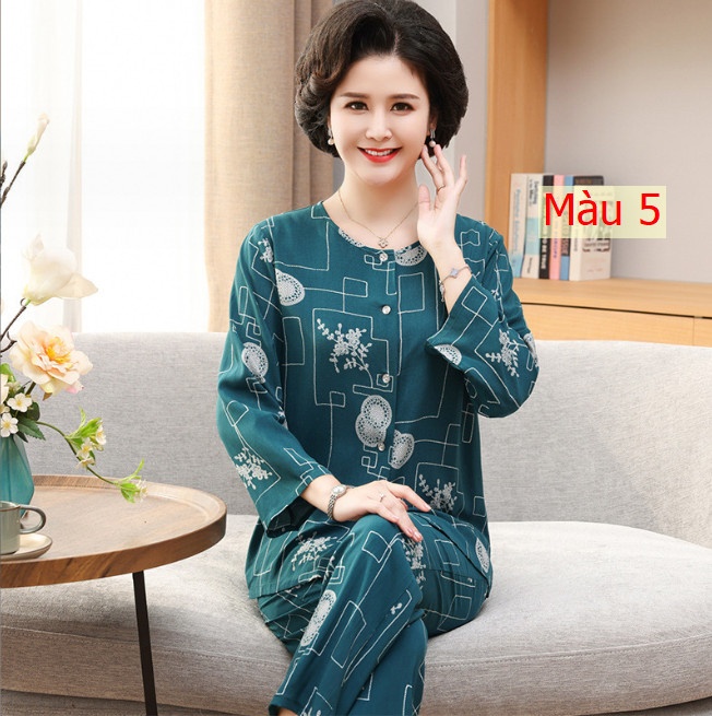 HH2594 - ‼ ❌BỘ LANH DÀI TAY TRUNG NIÊN