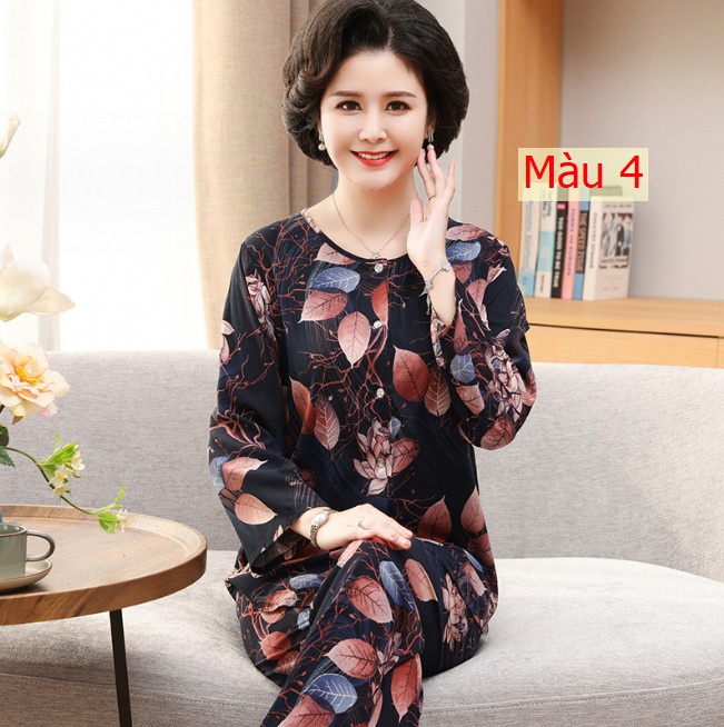 HH2594 - ‼ ❌BỘ LANH DÀI TAY TRUNG NIÊN