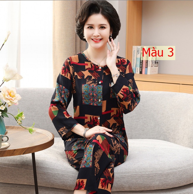 HH2594 - ‼ ❌BỘ LANH DÀI TAY TRUNG NIÊN