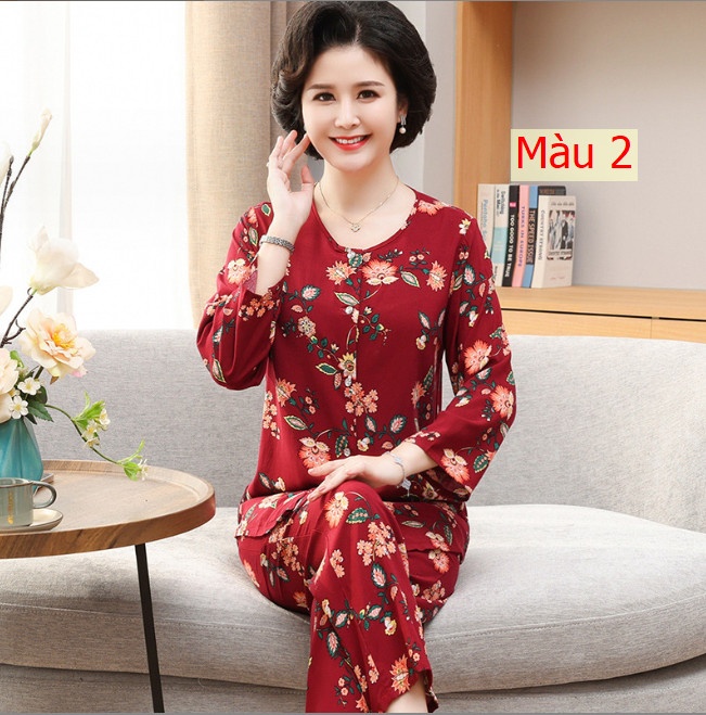 HH2594 - ‼ ❌BỘ LANH DÀI TAY TRUNG NIÊN