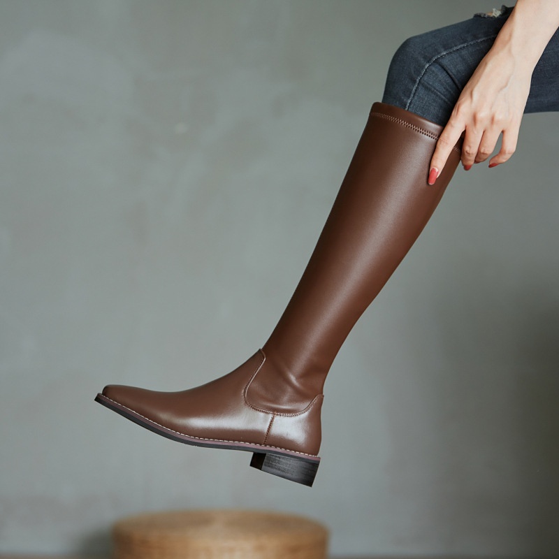 HA2596 - BOOT CAO CỔ ĐẾ BẰNG