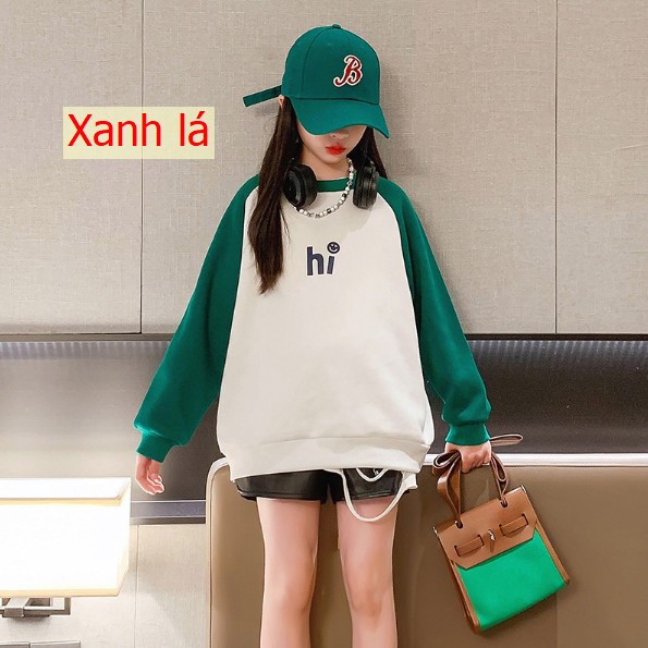 HH2693 - 💥 ÁO NỈ BÉ GÁI SIZE ĐẠI
