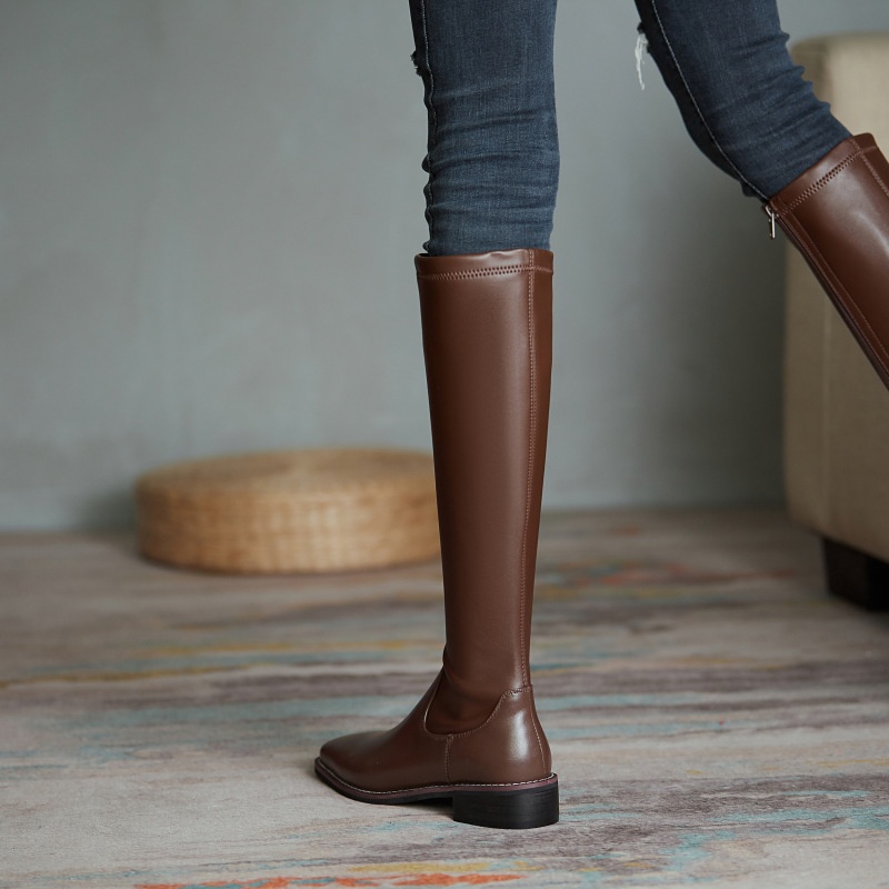 HA2596 - BOOT CAO CỔ ĐẾ BẰNG