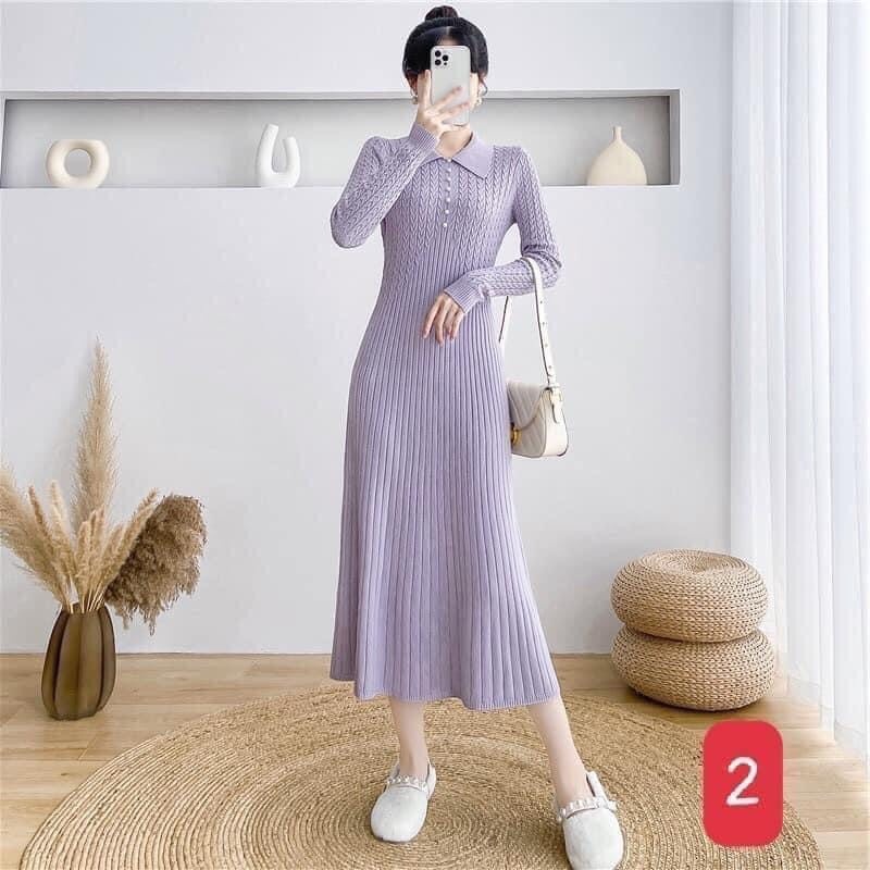 HA2794 - VÁY LEN POLO DÁNG DÀI