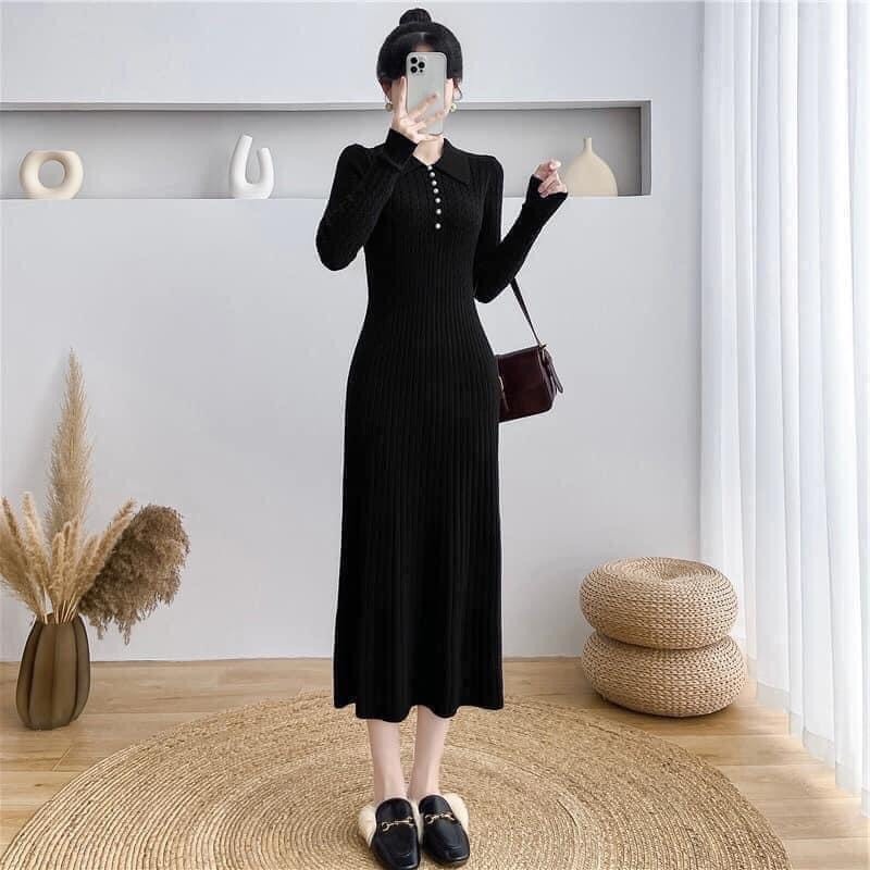 HA2794 - VÁY LEN POLO DÁNG DÀI