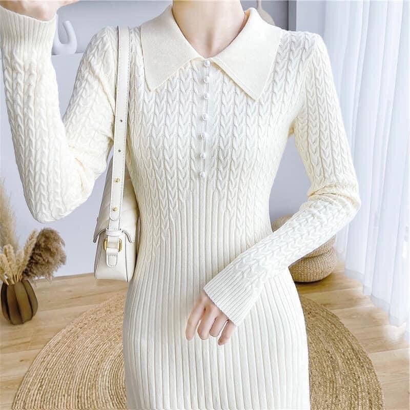 HA2794 - VÁY LEN POLO DÁNG DÀI