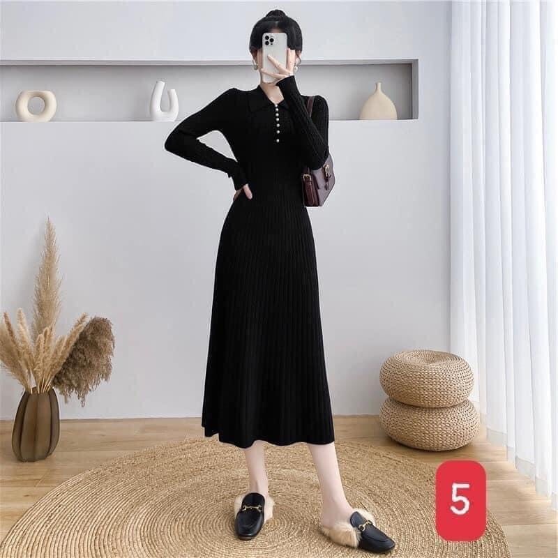 HA2794 - VÁY LEN POLO DÁNG DÀI