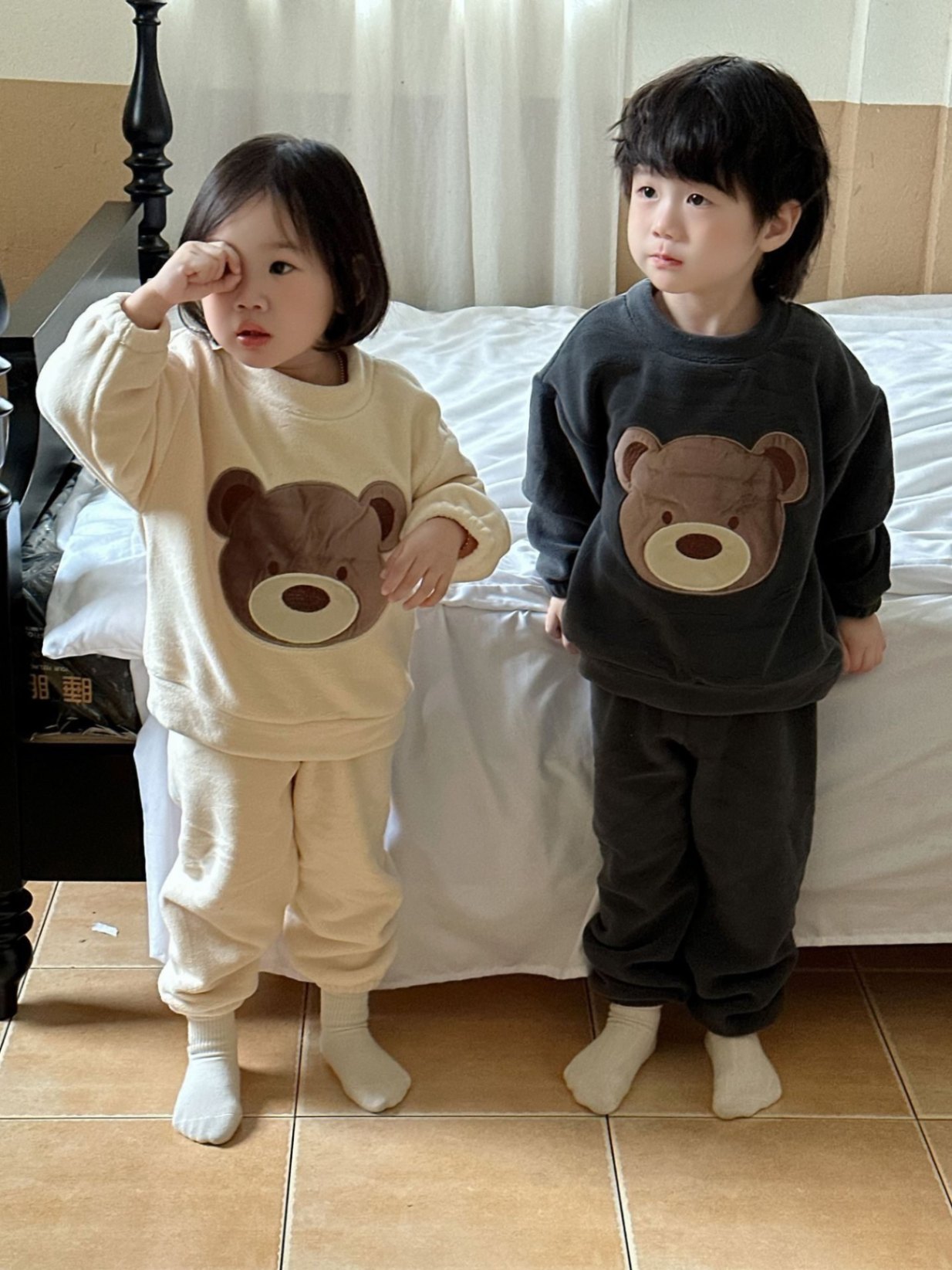 HA26108 - SET BỘ GẤU LÔNG HÀN QUỐC