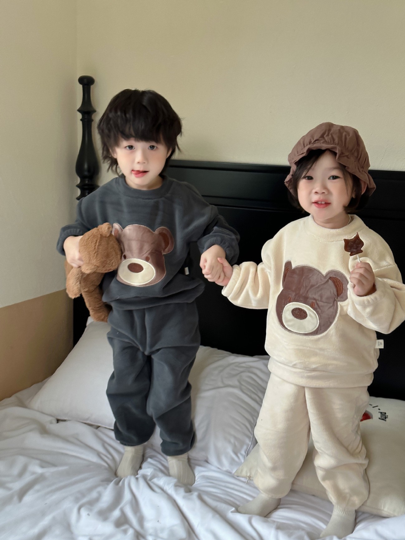 HA26108 - SET BỘ GẤU LÔNG HÀN QUỐC