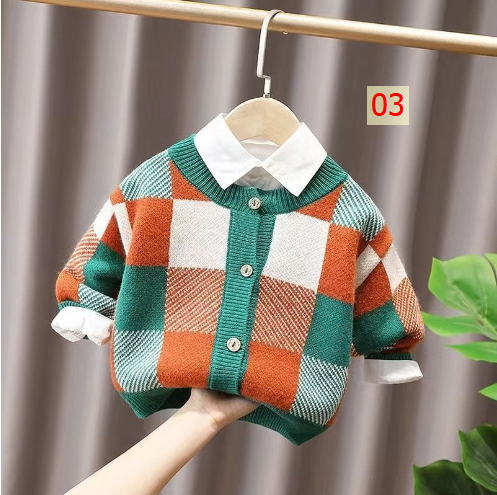 HH3102 - LEN CARDIGAN CHO BÉ YÊU