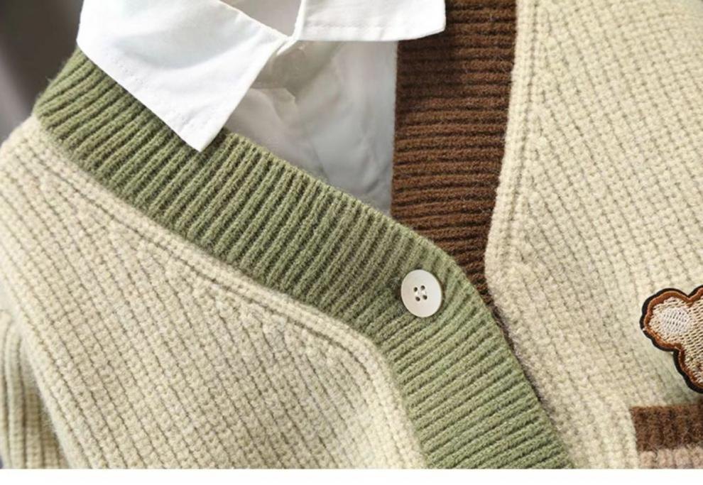 HH3102 - LEN CARDIGAN CHO BÉ YÊU