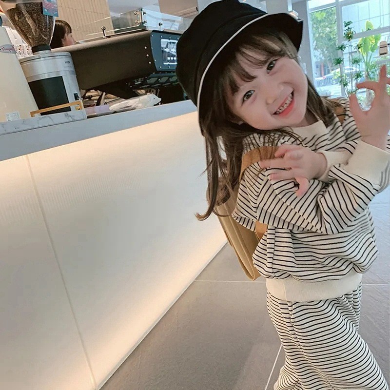 HA4108 - BỘ NỈ CHO BÉ GÁI