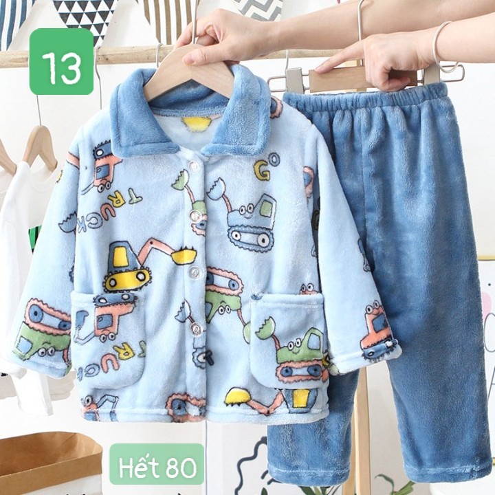 HA5103 - BỘ PIZAMA LÔNG CỪU MẸ CON