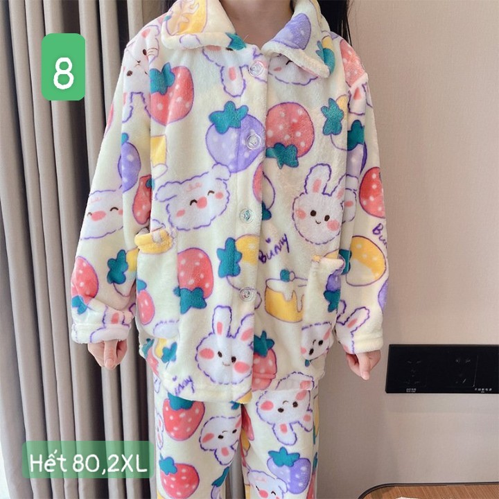 HA5103 - BỘ PIZAMA LÔNG CỪU MẸ CON