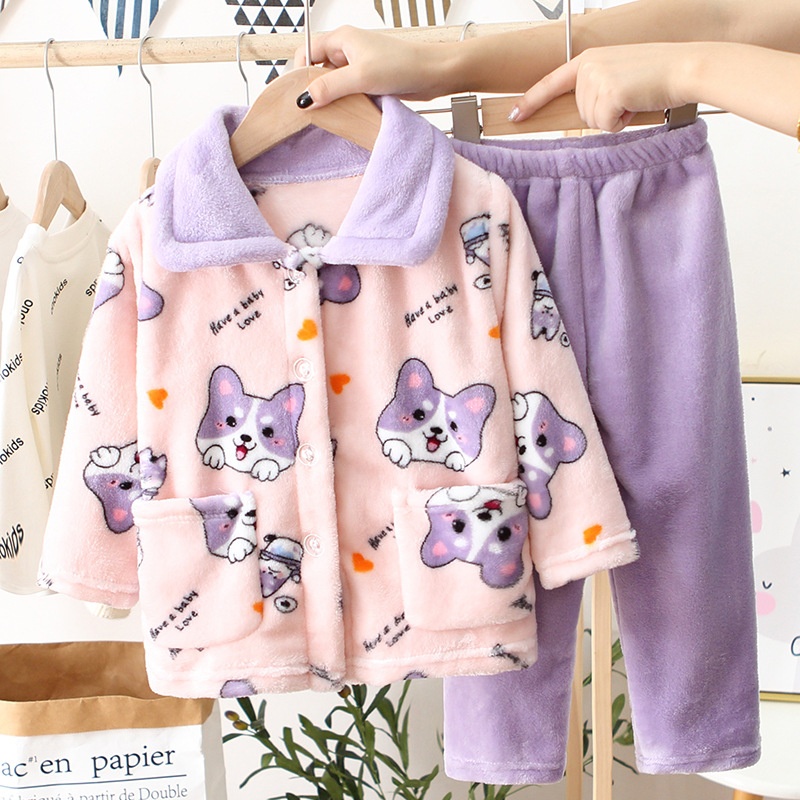 HA5103 - BỘ PIZAMA LÔNG CỪU MẸ CON