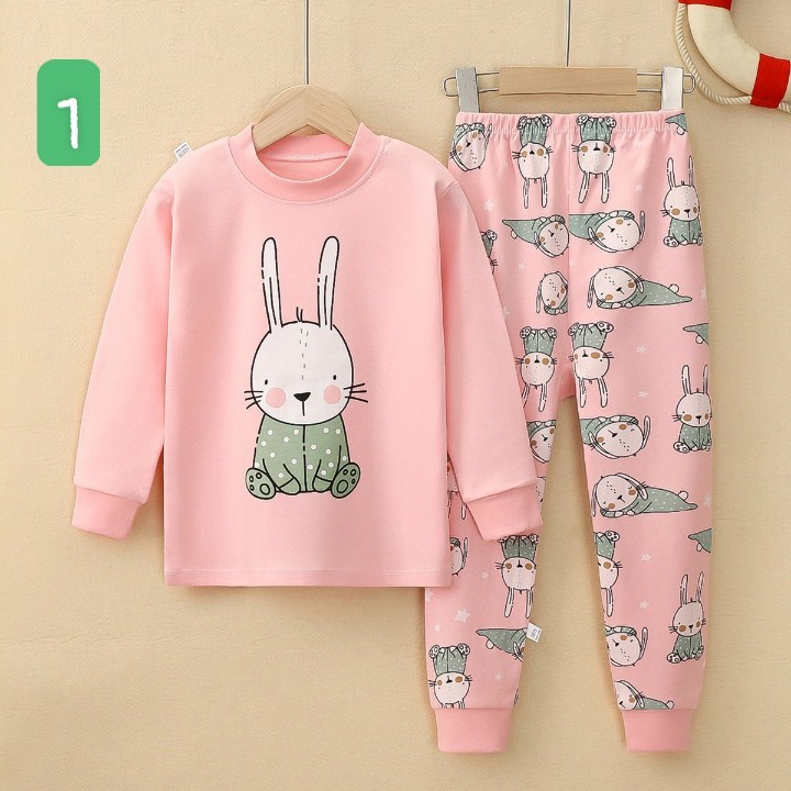 HA5107 - BỘ COTTON MẶC NHÀ CHO BÉ