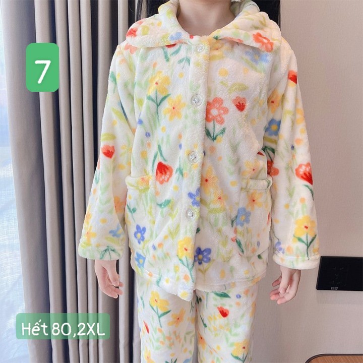 HA5103 - BỘ PIZAMA LÔNG CỪU MẸ CON