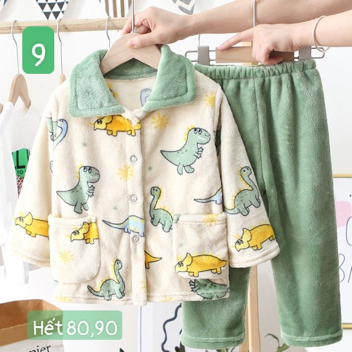 HA5103 - BỘ PIZAMA LÔNG CỪU MẸ CON
